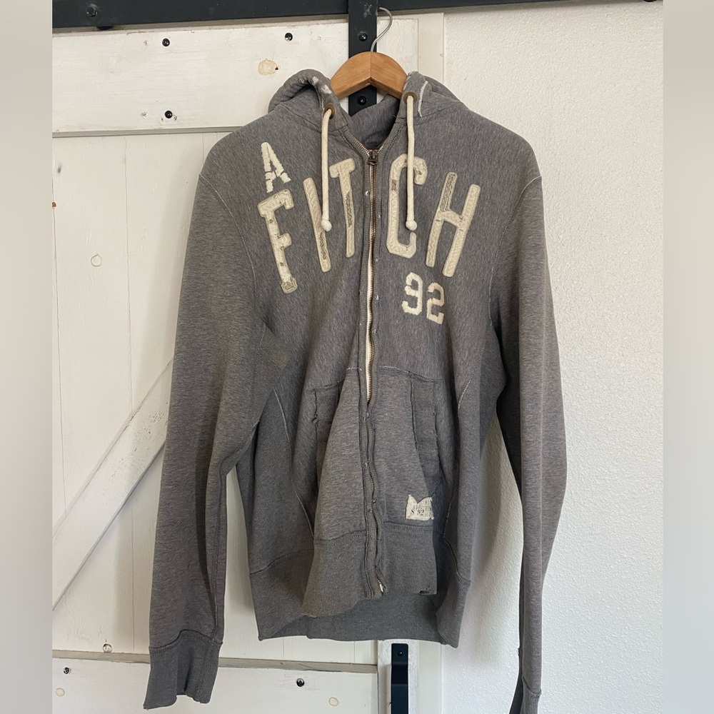 Men’s large gray hoodie